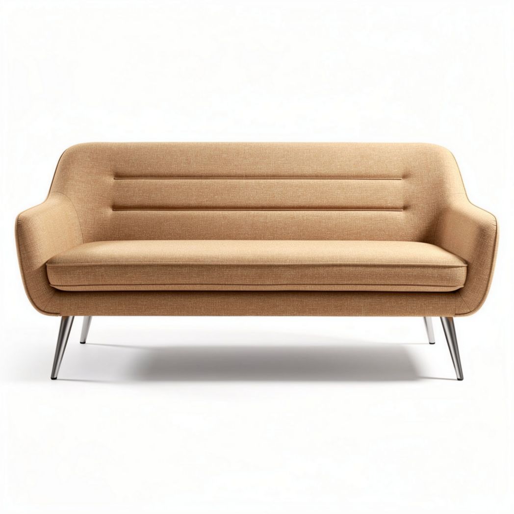 Fabric Upholstered Sofa for Living Room Seating – 180 x 85 x 75cm