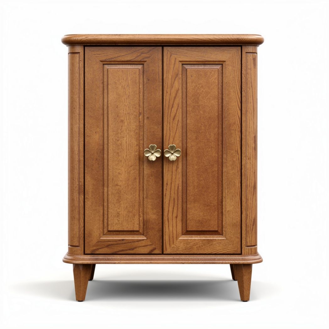 Wooden Storage Cabinet for Living Room Use Made from Solid Wood 60 x 40 x 90cm