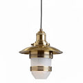 Metal Pendant Light Fixture – Suitable for Indoor Lighting – Glass and Metal Construction – 30 x 30 x 40cm
