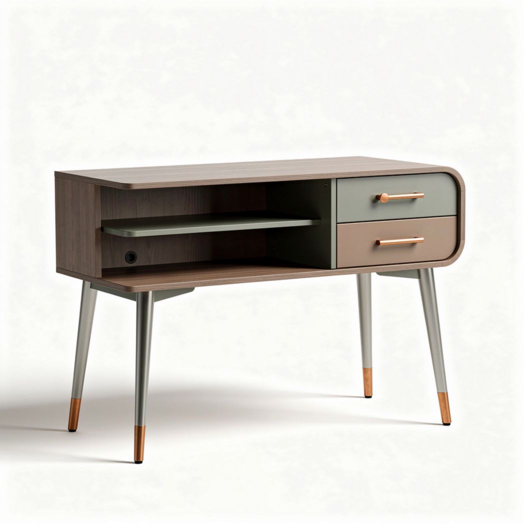 Modern Wooden Writing Desk for Home Office Use – 100 x 50 x 75cm