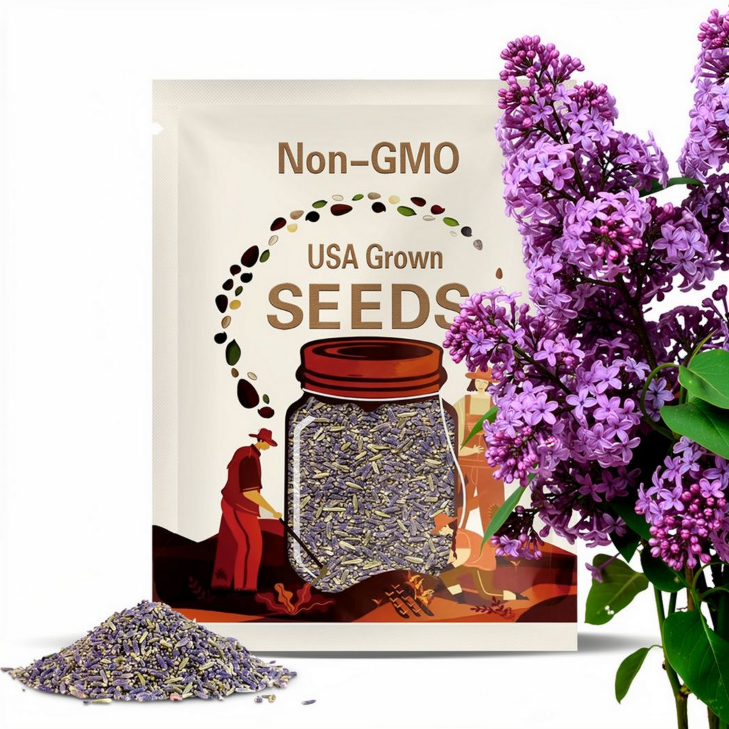 Early Blooming Lilac Seeds – Heirloom Shrub, Fragrant and Beautiful Blooms, Early Spring Flowering | 30 Seeds