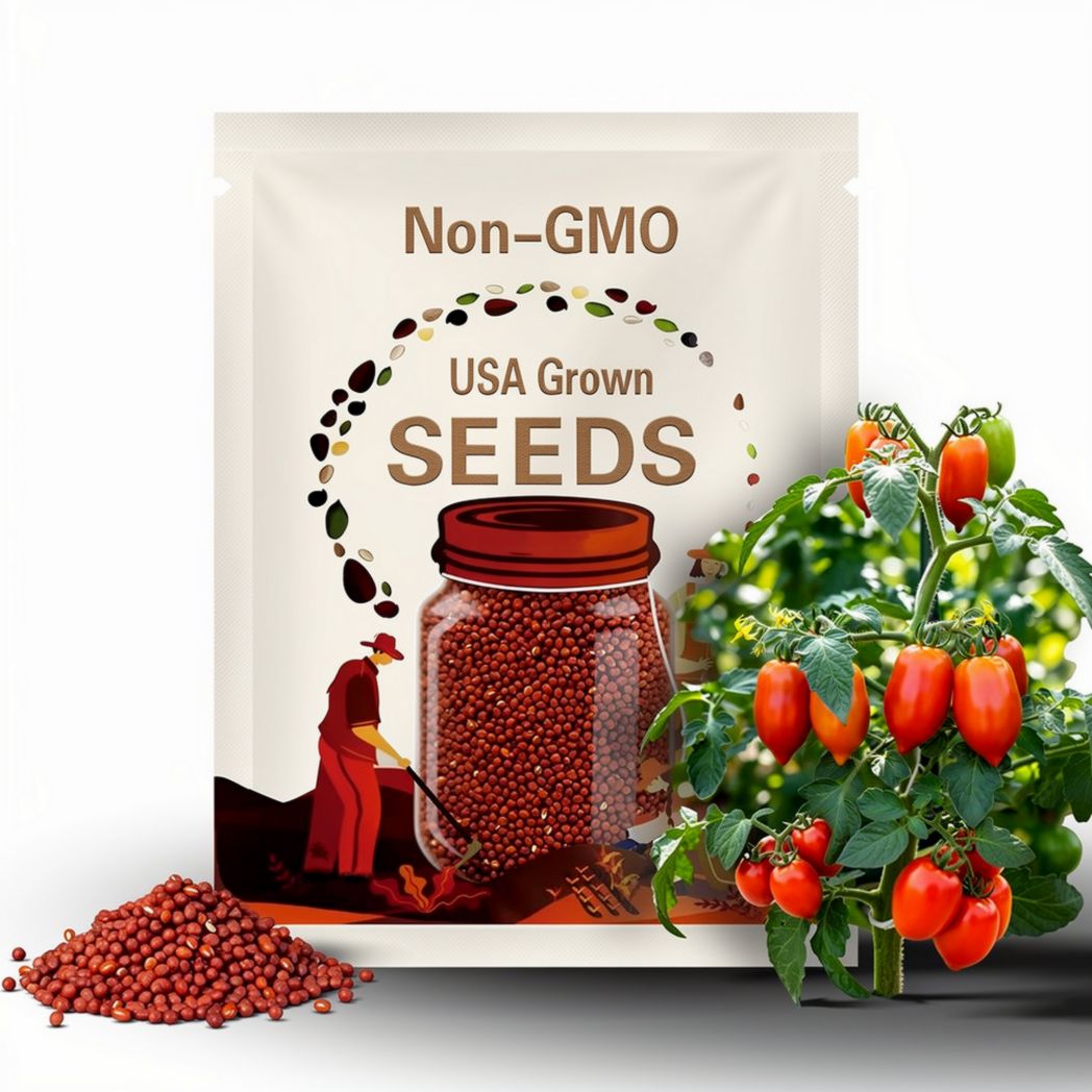 15 San Marzano Tomato Seeds Italian Sauce Garden Gardener Gift Canning