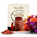 150 California Giants Zinnia Seeds – Zinnia elegans Mix, Vibrant Cut Flowers, Non-GMO USA-Grown Annuals