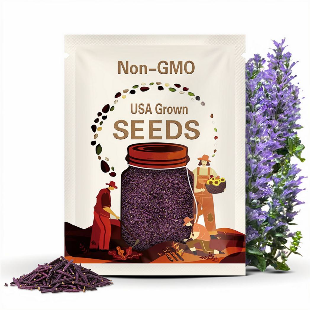 Purple Desire Peach F3 pepper seeds