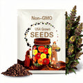 100 Lava Lamp Zinnia Mix Seeds. Ships free