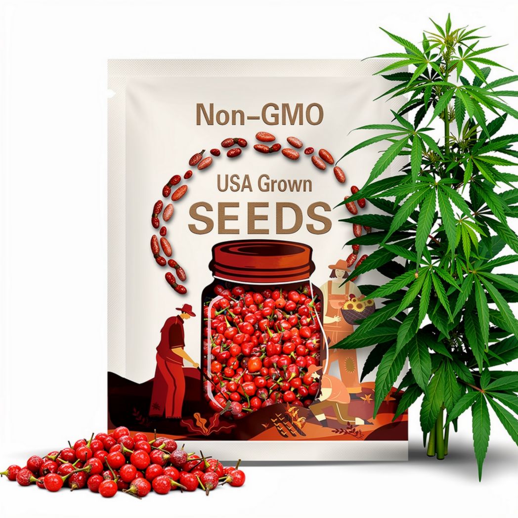 10 Guyanese Wiri Wiri pepper seeds - Grown/Harvested in USA - Spicy Hot !! Specialty ! 2024 !