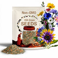 50+ Seeds | Rare Purple Heart Sunflower Seeds, Unique Dark Bloom, Non-GMO Heirloom, Pollinator Friendly, Bold Summer Garden Flower