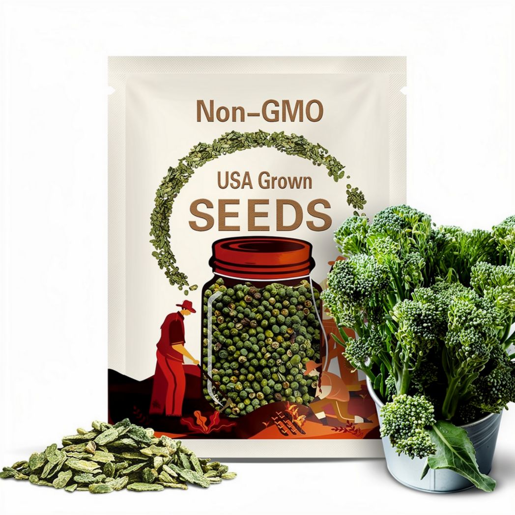 750 Broccoli Seeds Waltham 29 Seeds Non-GMO Heirloom | USA Seller