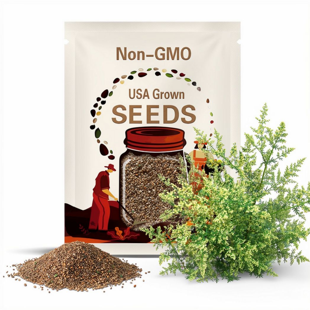 30 Artemisia Annua Seeds -Attracts pollinators to the garden.