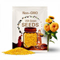 Enchanting Yellow Teddy Bear Sunflower Plant 50 Seeds