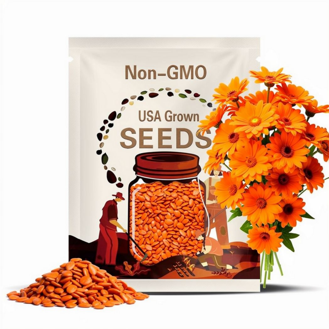 100 orange trumpet vine seeds? Cascading blooms, easy and fast.
